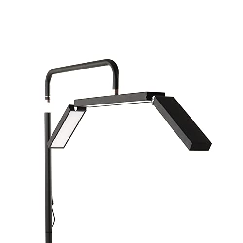 17-70In Foldable Led Floor Lamp, 360° Rotation Adjustable Brightness Eyelash Makeup Lamp With Phone Holder, Remote Control Half Moon Lamp Lash Light For Lash Extensions, Facial #TOP7