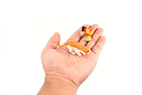Zerodis Cartoon-Tierspielzeug, Bauernhoftier-Modelle, Spielzeug-Set, realistische Tiere, Lernspielzeug, Kunststoff… – Bild 5