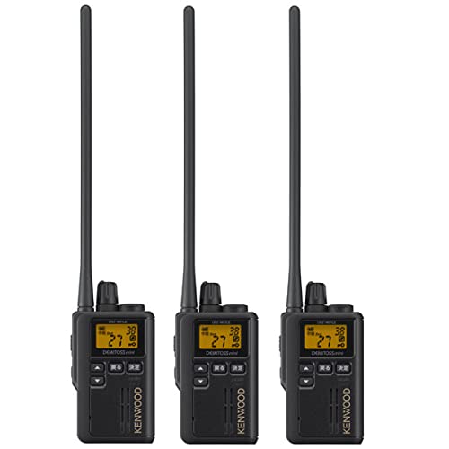 3台 KENWOOD UBZ-M51Lトランシーバー　動作確認済み。 ケンウッド 特定小電力無線 UBZ-M51L | トランシーバー・業務用