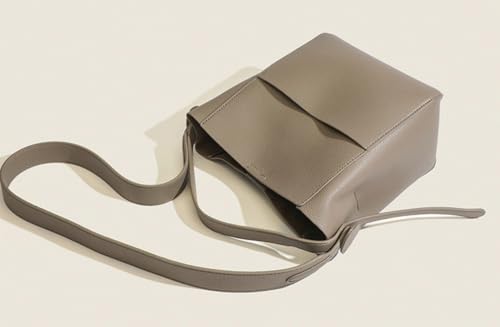 Image of Bucket Tote Purses for Women Designer PU Leather Shoulder Crossbody Bag Large Top Handle Satchel