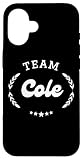 Team Cole Person Name Case for iPhone 16