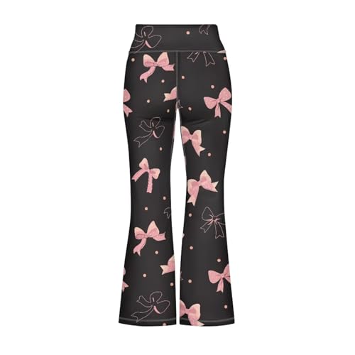 Blend Girls Bell Bottom Pants High Waist Flare Leggings 5-14 Years2