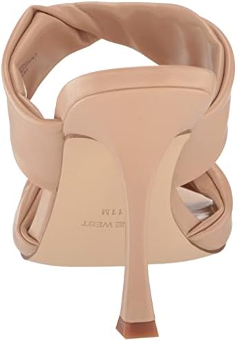 Nine West Women's Seeya Heeled Sandal, Warm Blush, 7 | Image 2