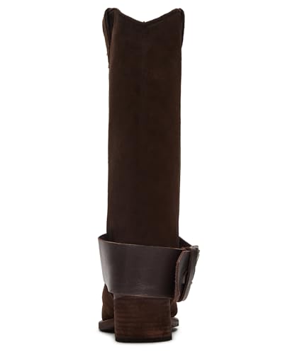 Steve Madden Women's Ashwood Fashion Boot, Brown Suede, 8