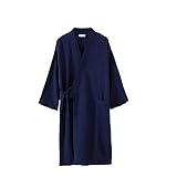[Gatoer] バスローブ レディース メンズ ダブルガーゼ 綿100％ バスローブ お風呂上がり 優しい肌触り 吸水 速乾 保温 部屋着 ルームウェア 男女兼用 ホテル バス用品 春夏秋冬と使えます 着るバスタオル
