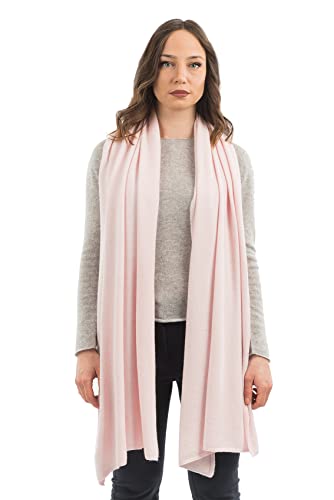 DALLE PIANE CASHMERE - Stola in misto cashmere - Donna, Colore: Rosa,...