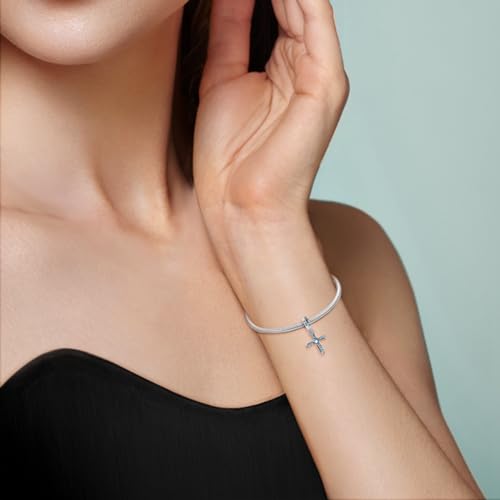 Image of LeeFeel forever mom sister friend charms exquisite rocket bead charms
