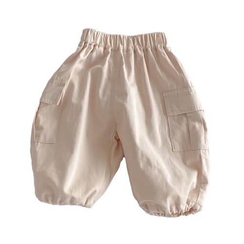 Momolaa Einfarbig Overalls 0 5 Alt Kleidung Für Mädchen Einfache Hosen Baby Mode Kleidung Jogginghose Junge (Beige, 12-18 Months)