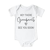 Hey There Grandparents, Surprise Pregnancy Announcement for Grandparents, Cute Ideas to Announce Pregnancy to Grandparents, See You Soon Grandparents Baby Announcement Gift PME Multicolor