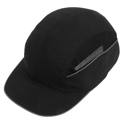 Gorra de seguridad ligera e ignífuga con forro de nylon para construcción