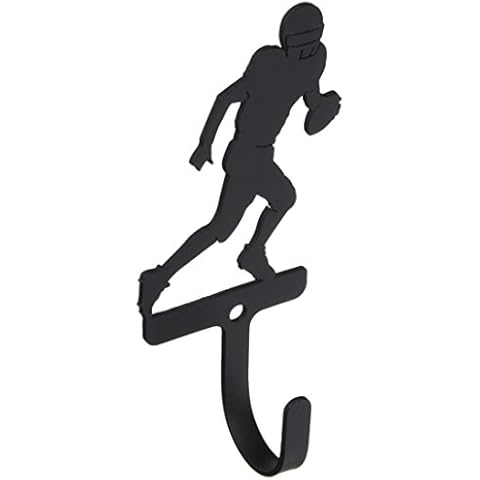 5 Inch Football Player Wall Hook Small Cover