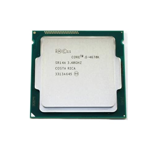 Processeur Intel Core i5 4670K 3.4 GHz Socket LGA 1150 Quad-Core SR14A d'occasion