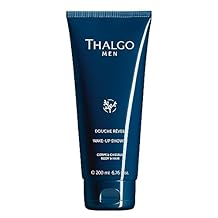 THALGO Men, Wake-up Shower Gel, Mens Body Wash, Male Body Wash, Liquid Soap and Shampoo for Men, Moisturizing Shower Gel, 6.76 Fl Oz