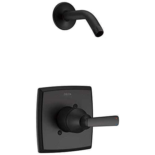 FAUCET  Ashlyn Monitor 14 Series Trim-Less Head Shower Only, Matte Black - Delta T14264-BLLHD