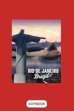 Rio De Janeiro G93448 Notebook: 6x9 120 Pages, Journal, Matte Finish Cover, Diary, Planner, Lined College Ruled Paper