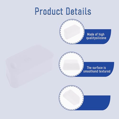 Image of 5 PCS VGA /DB9 Port Anti-dust Plugs, Silicone Covers Caps Stoppers, Port Protector for RS232, HDB15, DB9, 0.59 x 0.28 (LxW)