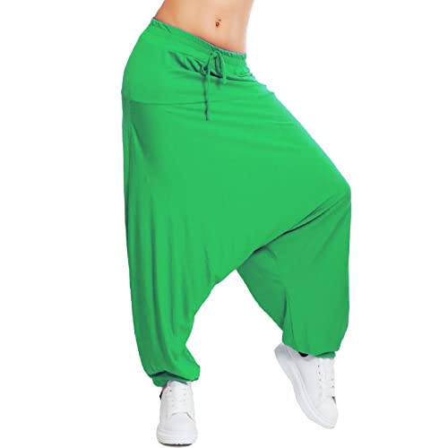 Pantalon harem femme sarouel entrejambe bas yoga Toocool VB-1950