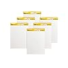 Post-it Meeting flipchart-blokken 63,5 x 77,5 cm zelfklevend 4 blokken (+ 2 extra) met 30 vellen. 6 Stuk wit