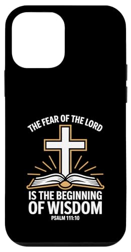 Fear Of The Lord Is Wisdom ���� 111:10 ���� �X�}�z�P�[�X iPhone 12 mini �p