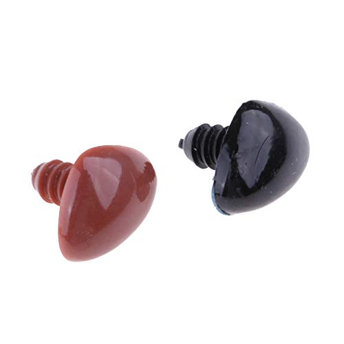 Fenteer 130 Stuks Plastic Veiligheidsneuzen Voor Het Maken Van Poppen Met Beren, Zwart En Bruin - Image 6