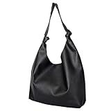 [クロスマーベリー] トートバッグ レディース 大きめ 通勤 a4 可愛い 合皮 レザー おしゃれ マザーズバッグ フェイクレザー 大容量 きれいめ 肩掛け 手提げ 大人 上品 合皮 30代 40代 50代 オンオフ兼用 R57 ブラック