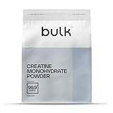 Bulk Creatina Monohidrato Polvo 500 g | 147 raciones | Creatina micronizada pura | Sin sabor | Vegano y Halal | óptimo para fitness, entrenamiento y gimnasio | Fácil de disolver