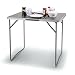 Produktbild Campingtisch Klapptisch Alu - Jesper Serie, 60 x 80 x 69 cm, Dunkelgrau, Falttisch