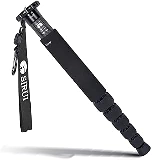 SIRUI AM-326M Carbon Fiber Monopod, 6-Section Compact Lightweight Portable Flexible Travel Monopod