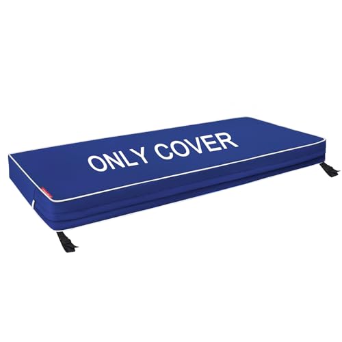 Porch Shield Outdoor Bench Cushion Cover, 45" W x 18" D x 3" H, Solid Navy