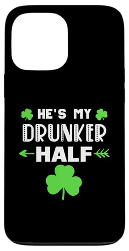 He's My Drunker Half Couples ���p�g���b�N�f�[ �}�b�`���O �X�}�z�P�[�X iPhone 13 Pro Max �p