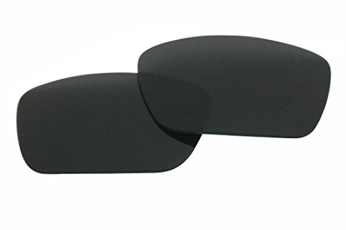 Polarized Replacement Sunglasses Lenses for Oakley Fuel Cell with UV Protection (Black)