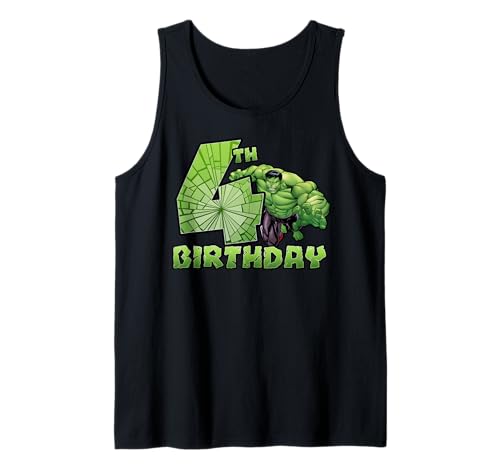 Hulk Smash débardeur anniversaire 4 ans vêtement Avengers enfant