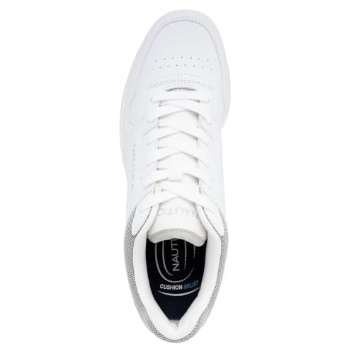 Image of Nautica Men's Casual Lace-Up Sneakers, Stylish Oxford Walking Shoes - Lightweight, Comfortable, Versatile Everyday Footwear