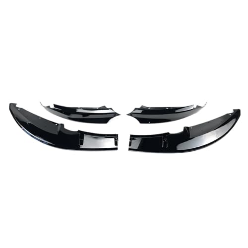 Becquet Avant en Fibre Carbone Noir Brillant E82 M Sport Accessoire Spoiler Pare-Choc 2007-2013