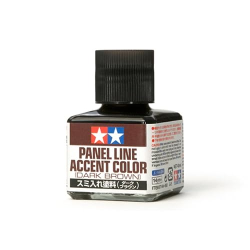 Tamiya Panel Line Accent Colour - Dark Brown