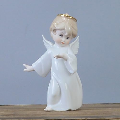 人形　陶器　彫像　オブジェ　置物　インテリア　工芸品　美術品　A1148 青芳人形 1点 陶器人形 森元青芳 砥部焼 オブジェ 置物