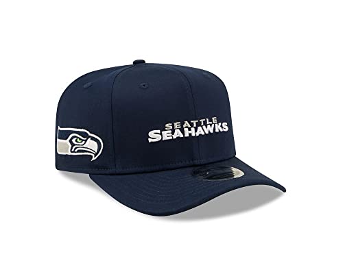 New Era NFL Seattle Seahawks Team Wordmark 9FIFTY Stretch Snapback Cap, Größe :S/M