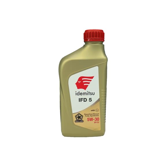Image of Idemitsu IFD5 5W-30 Full Synthetic Engine Oil for Diesel and Petrol Cars 1L