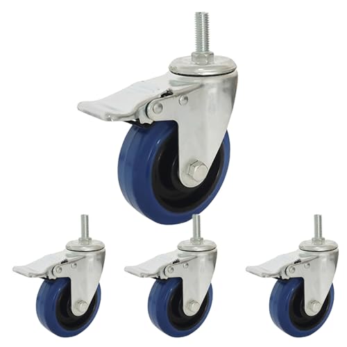 Aenmezen 3/4/5C` M10*30mm lWt Xe LX^[ u[Lt XCx zC[ ׏d240 kg mCYȂ Sԗ J[gƋp Ȃ(With brake,100mm)