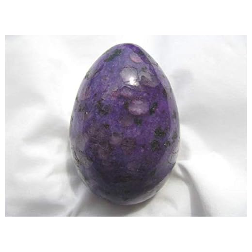 40x30mm Sugilite Polished Egg from South Africa Oval Sphere Purple red Stone 1pcs