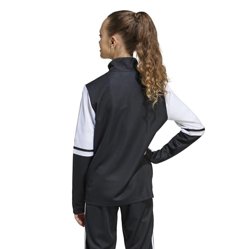 adidas Unisex Kinder Squadra25 Training Kids Sweatshirt, Black/White, 5-6 Years – Ansicht 2