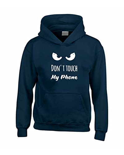Sweat à capuche bleu marine contre les frissons du quotidien