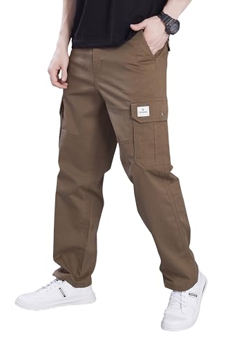 Image of DIVISIVE Men's Loose Baggy Fit Cotton Cargo Pants