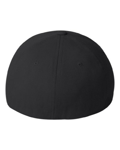 Yupoong Flexfit Wooly Baseball Cap, Black, Large / X-Large #TOP2