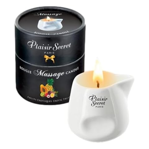 Bougie de Massage Plaisirs Secrets Ananas Mangue Cover