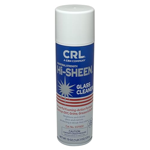 CRL SOMACA Hi-SHEEN Glass Cleaner - 19 oz Can by CR Laurence