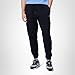 Nike Men's Club Fleece Cargo Pants, Black/Black/White, Large