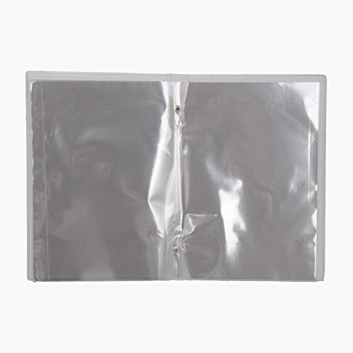 Álbum de Fotos 15x21 Nobuck Prata brilhante p/ 40 Fotografias