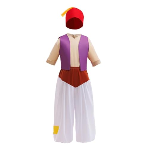 Disfraz príncipe árabe para niños 4T-11 miniatura 1