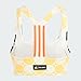 adidas Women's Plus Size Love Unites Rich Mnisi Medium-Support Bra, Off White/Black/Solar Gold, 3X
